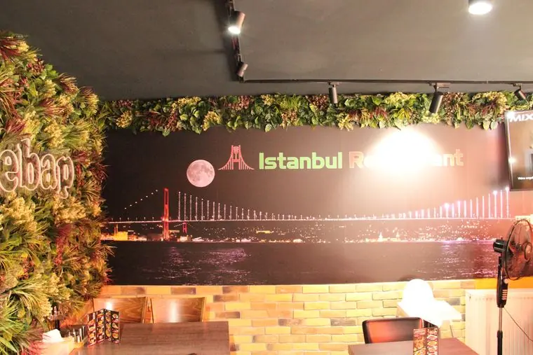 Gastraum des Istanbul Restaurant