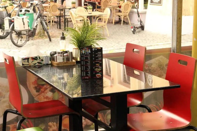 Gastraum des Istanbul Restaurant